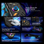 RG52MINI Retro Handheld Game Console, 5.5 Inch IPS Screen, Portable Dual System, 64GB Support 30+ Emulator&22000+ Classic Games, WiFi Networked Fighting, HDMI TV Output, 5000mAh Battery(Green 64GB)