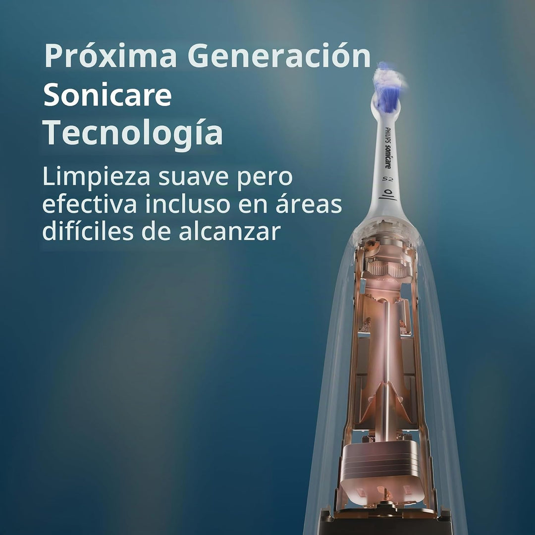 Philips Sonicare 6500 - Cepillo de dientes eléctrico recargable, 2...