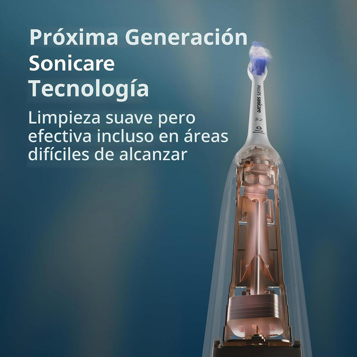 Philips Sonicare 6500 - Cepillo de dientes eléctrico recargable, 2...