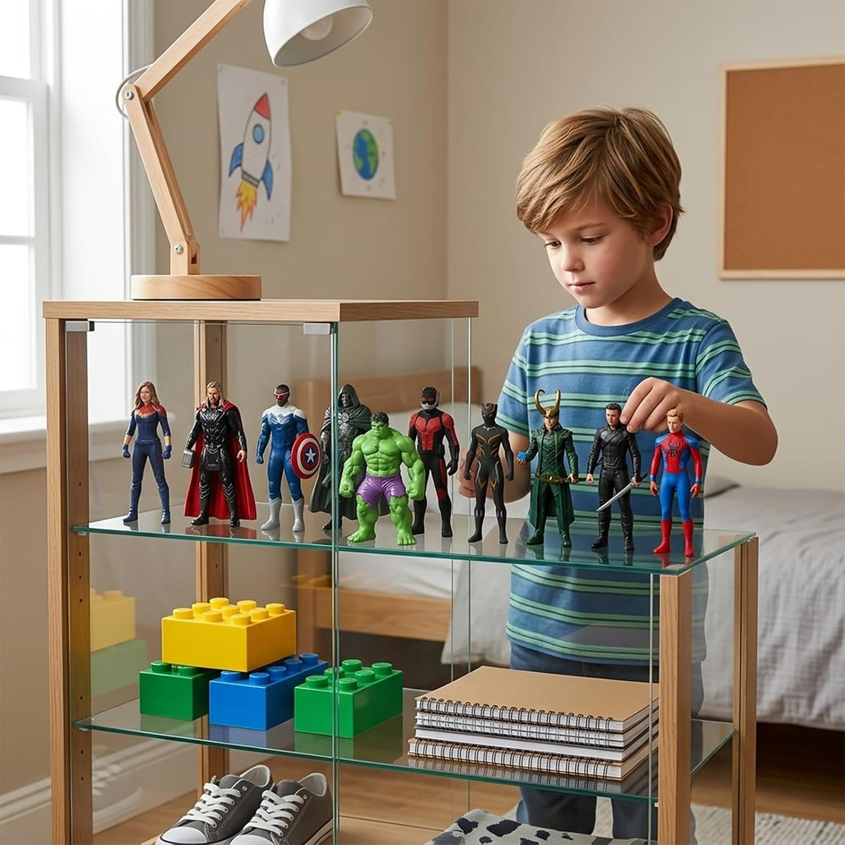 12 figuras de superhéroe, miniatura de leyendas heroicas de dibujos animados de 4.5 pulgadas, modelos de juguetes coleccionables de PVC, adornos de escritorio, regalo para niños y fanáticos