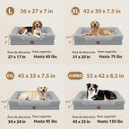 Cama ortopédica impermeable para perros grandes y extra grandes