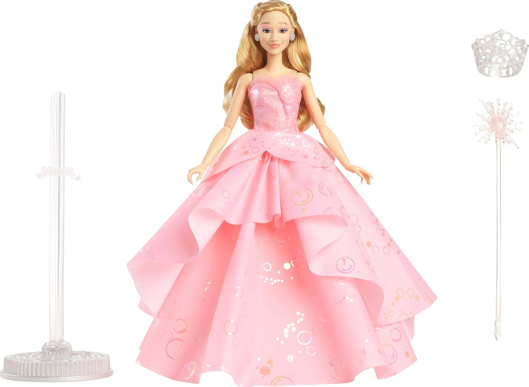 Muñeca de moda Glinda Deluxe Wicked Universal de Mattel &amp; acces...