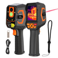 Cámara térmica detector de fugas de agua/aire, pistola de imágenes infrarrojas AIOMEST con resolución TISR de 512 x 384, análisis 2D/3D de PC, cámara de 2 MP, temperatura de calor de -4 °F a 1022 °F para inspección de humedad de pared HVAC
