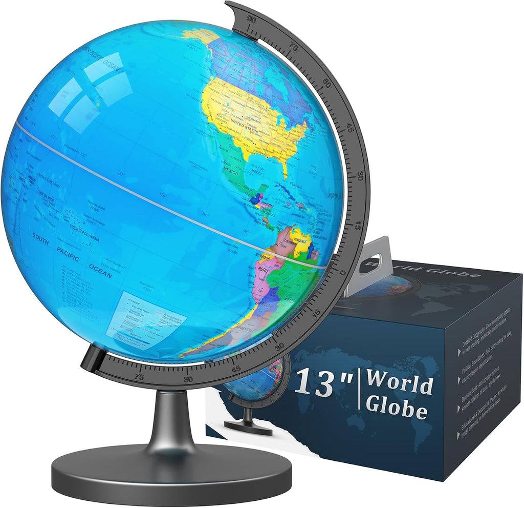 Globo Voxelure de 13 pulgadas para niños y adultos con base estable de metal pesado