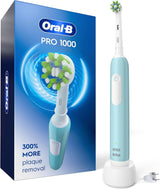 Oral-B Pro 1000 CrossAction - Cepillo de dientes eléctrico, Verde