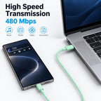 Cargador tipo C súper rápido para Samsung, cargador USB C de doble puerto