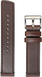 hemsut h Horween - Correas de reloj de cuero para hombre, correa de cuero de liberación rápida para reloj, envoltura de repuesto de 0.71 pulgadas, 0.78 pulgadas, 0.86 pulgadas