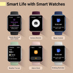 Relojes inteligentes para mujer, reloj inteligente para teléfonos Android y iPhone, relojes de fitness para mujer con Alexa, alertas de llamadas y notificaciones