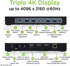 IOGEAR Estación de acoplamiento USB tipo C Dock PRO Duo
