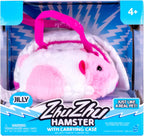 ZhuZhu City Hámster y Transportador Acolchado Jilly el