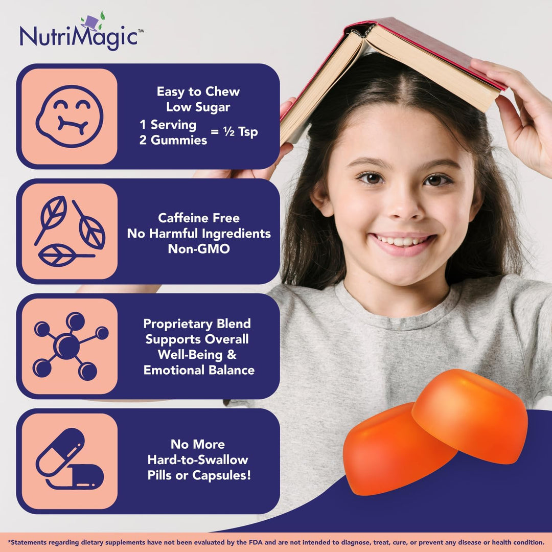 NutriMagic Brain Booster+ Gomitas multivitamínicas a base de azafrá...