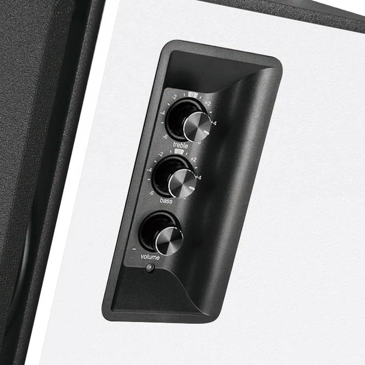 Edifier R1700BT Altavoz Bluetooth para Estantería - Monitores de Estudio Activos de Campo Cercano - Altavoces Alimentados 2.0, Configuración de Caja de Madera - 66 W RMS Blanco