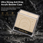 Paquete de 2 fundas protectoras de acrílico ETB y 2 fundas de refuerzo, protector de caja Elite Trainer, impermeable, resistente a los arañazos, apilable con acrílico de 0.315 pulgadas de