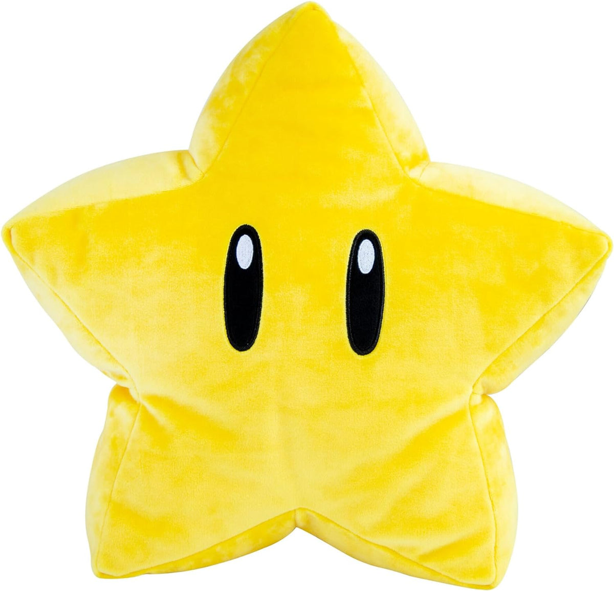Club Mocchi Mocchi - Peluche de Super Mario - Peluche de Super Estrella - Juguetes y peluches coleccionables blanditos de Mario - 15 pulgadas