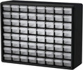 Akro-Mils 10164 64 Piezas de plástico de equipo de almacenamiento y Gabinete cajón, 20 x 16 x 6-1/2 pulgadas, color negro