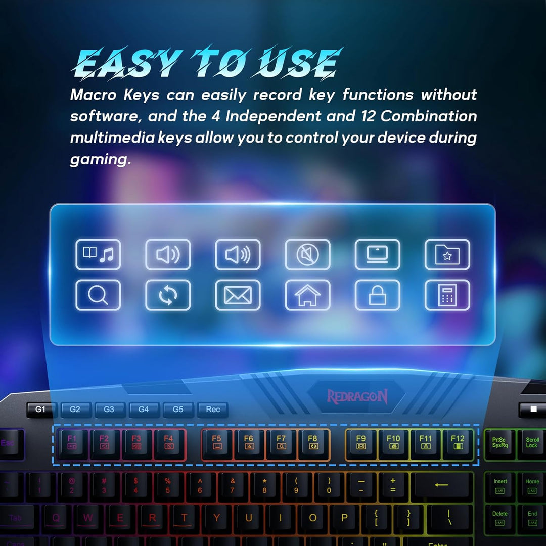 REDRAGON S101 Set combo