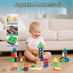 Juguetes para bebés 18-36 meses, Set de actividades Montessori 7 en 1