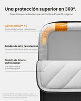 tomtoc Kit de funda protectora para laptop 360 para MacBook Pro M5...