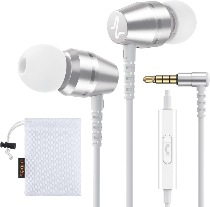 LUDOS OMNITONE Auriculares con cable in-ear, 5 años de garantía, au...