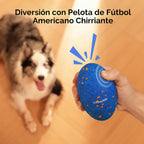 Cheerble Juguete interactivo inteligente para perros, rugby malvado, juguete chirriante para perro, movimiento automático, rebote y giro, material de E-TPU, juguete de búsqueda rebotante para uso en interiores y exteriores y perros pequeños a grandes