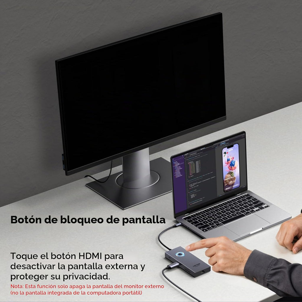 UGREEN, 75028, hub USB 3.0 de 4 puertos