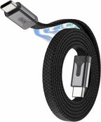 Statik MagStack Slim Pro Cable magnético de carga plano USB-C a USB-C, 100W