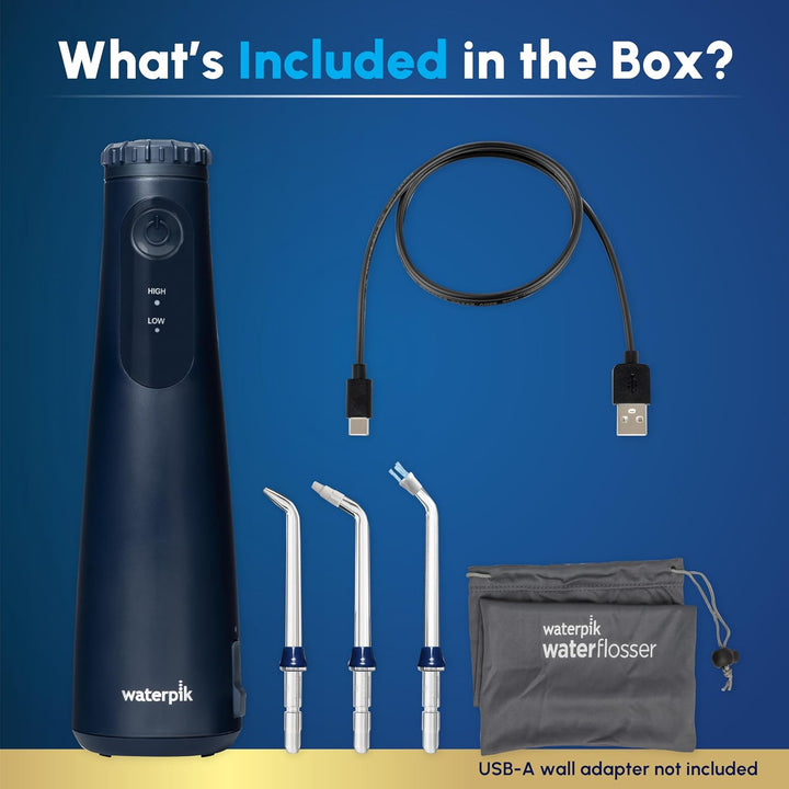 Waterpik Irrigador dental inalámbrico 5100 para viajes y hogar, rec...