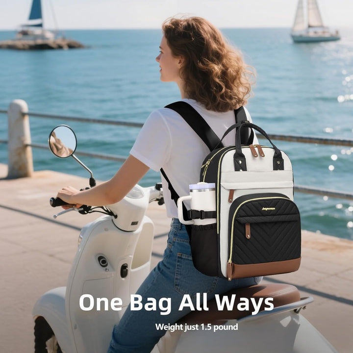 Mochila para laptop para mujer, mochilas de viaje \u2013 Bolsa para...