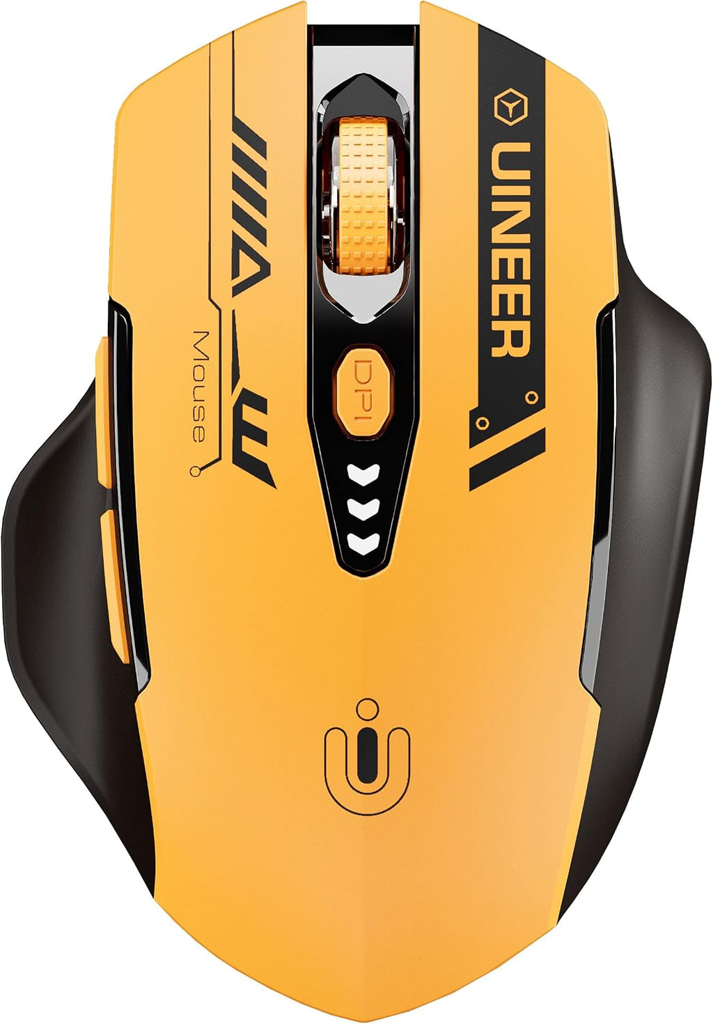 Uineer Ratón inalámbrico, Bluetooth 5.0/2.4G/cableado, 12.800 DPI