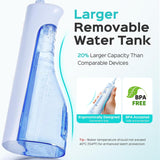 COSLUS - Irrigador de agua portátil para dientes: 4 modos y 5 nivel...