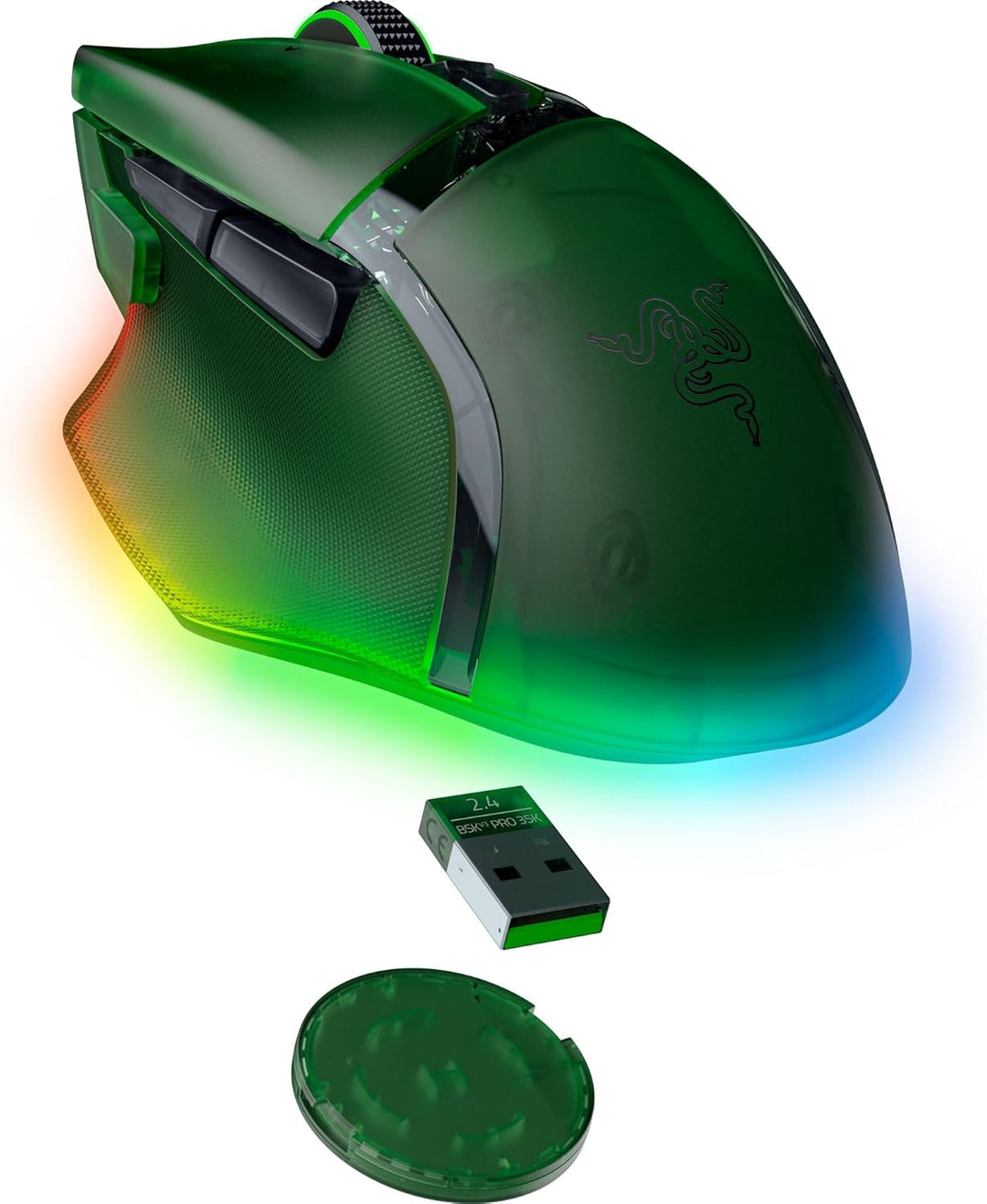 Razer Basilisk V3 Pro 35K Mouse inalámbrico para gaming: rueda incl...