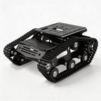 Kit de chasis de tanque robótico metálico con motor DC para Arduino Raspberry Pi DIY