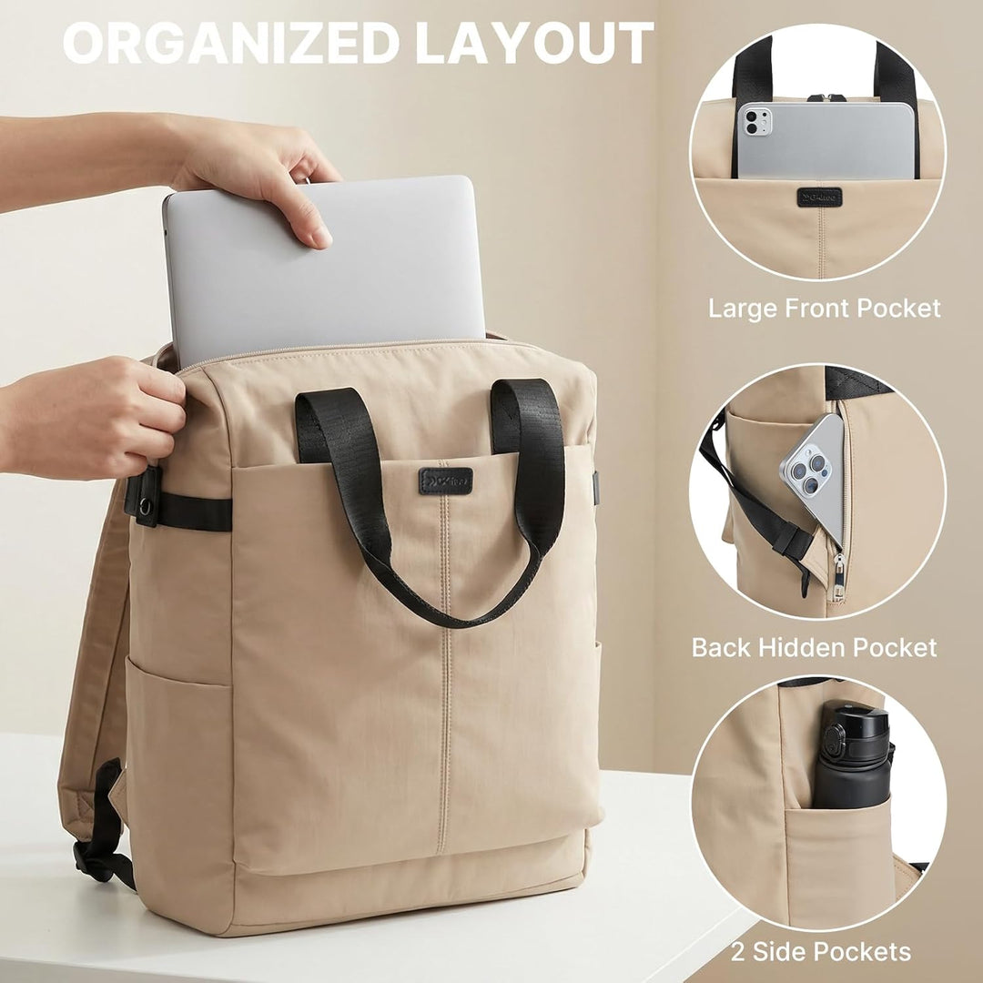 G4Free Mochila para laptop de 15.6 pulgadas para hombres y mujeres,...