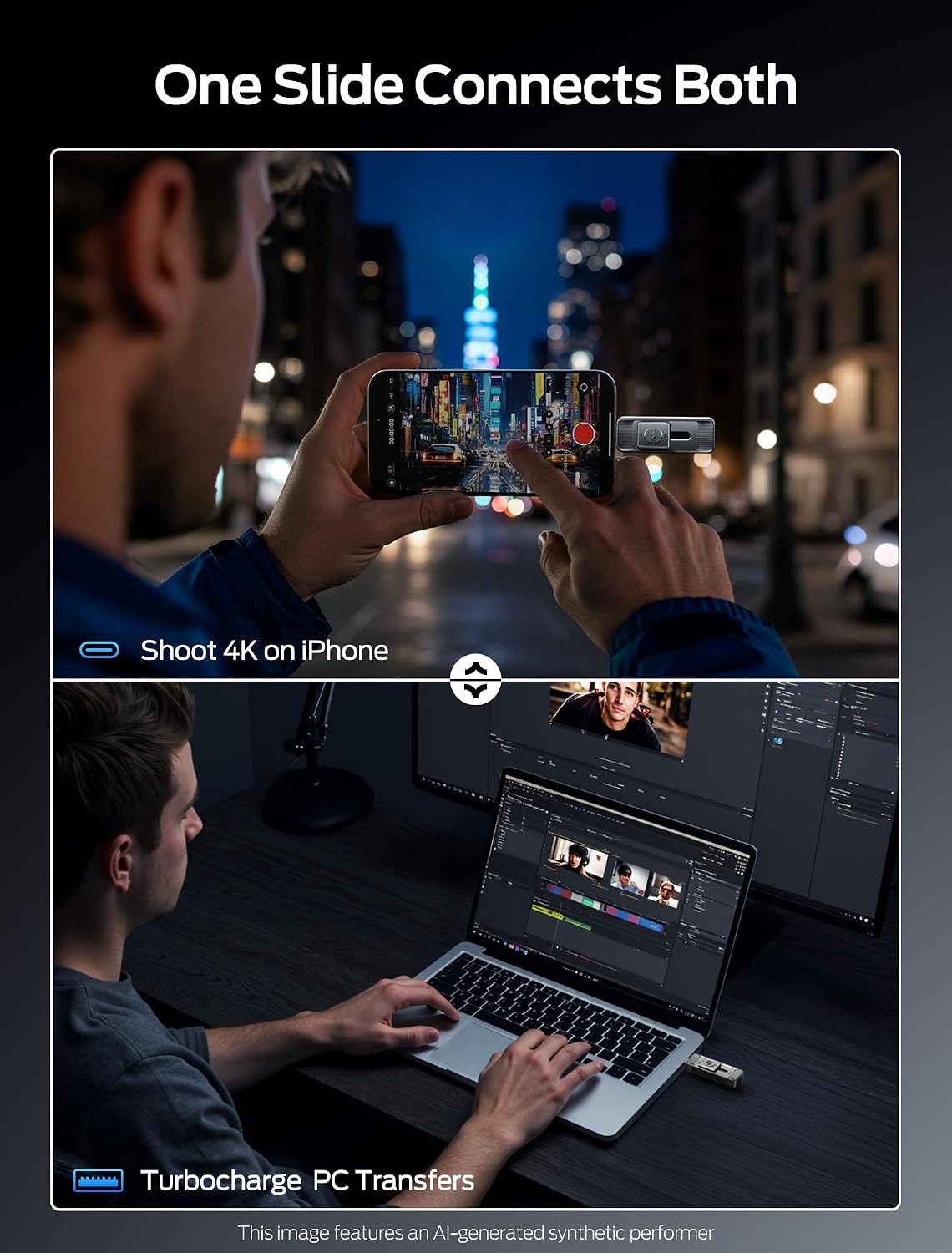 MOVE SPEED Unidades de estado sólido de 512 GB con puertos dobles y...