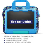 Funda de transporte para tablet Fire HD 8 10 para niños