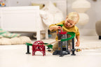 BRIO World Lift & Load Warehouse Set - 32-Piece Wood Train Set - Works con All Wooden Railway Sets - Includes 4-Level Elevator, Vehicles, Tracks & Full Station - MESH Accredited para Ages 3+