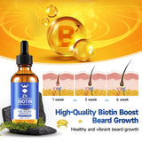 Aceite para el crecimiento de la barba, aceite de biotina para barb...