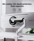 Brazo de monitor resistente para pantallas curvadas ultraanchas de 34 a 49 pulgadas
