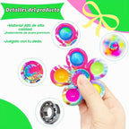 30 piezas de juguetes giratorios para niños, juguetes para ansiedad a granel para adultos, regalos del día de San Valentín, juguetes de ansiedad, alivio del estrés, cesta de San Valentín, premios de aula