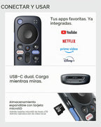 RayNeo Pocket TV Pro, con dispositivo Dolby Vision Netflix GTV para GT y GT