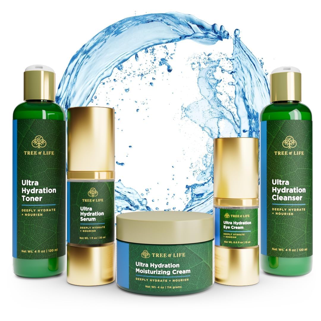 Tree of Life Beauty Ultimate Skin Care Set, reafirmante, hidratante...