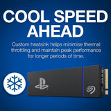 Seagate Game Drive PS5 NVMe SSD para PS5 unidad de estado sólido in...
