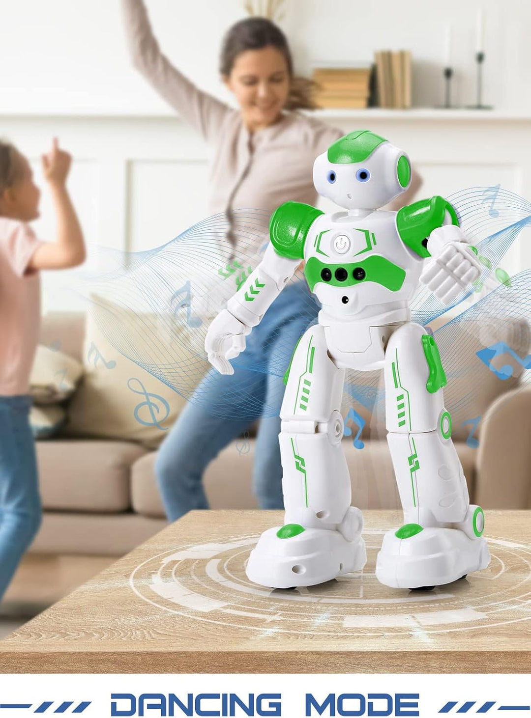 KingsDragon - Robot RC, juguetes para niños con gestos y detección,...