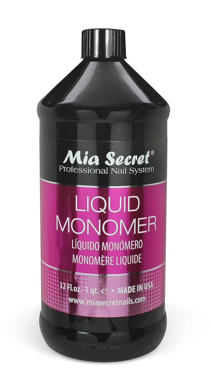 Monómero líquido Mia Secret de 32 onzas \u2013 Líquido acrílico pro...
