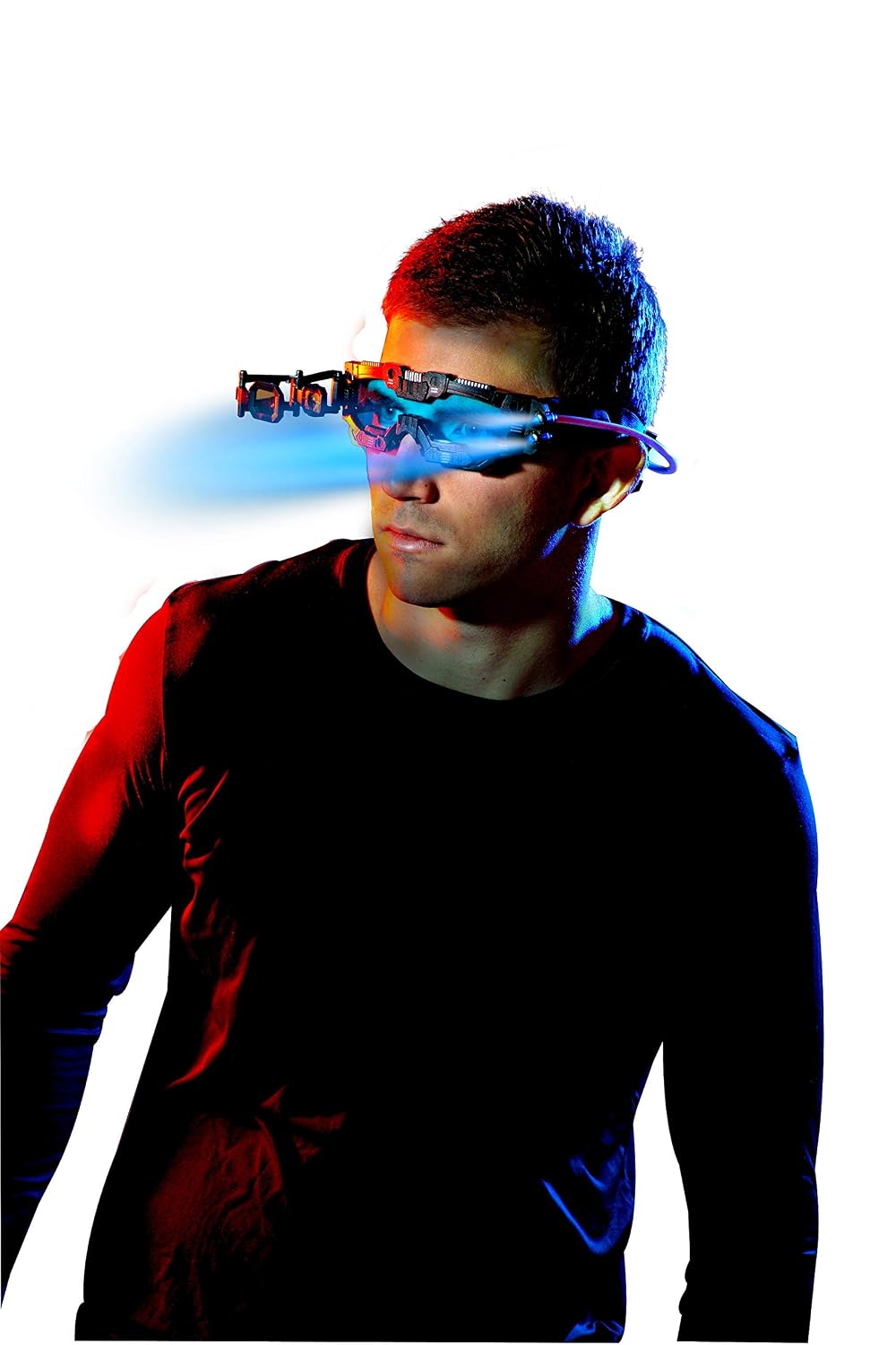 SpyX / Set de Explorador Nocturno - Incluye gafas de misión nocturna / alarma de movimiento / disfrazadora de voz / bolígrafo de tinta invisible.