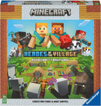 Ravensburger Minecraft Heroes of The Village | Juego de mesa cooperativo | Emocionante e impredecible | Perfecto para familias y entusiastas de Minecraft | Adecuado para niños y adultos