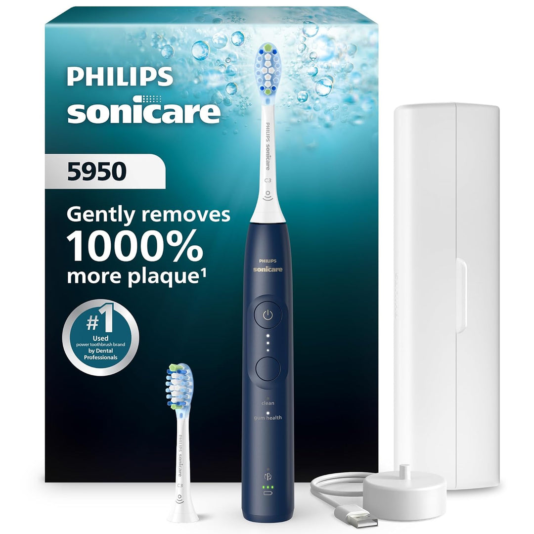 Philips Sonicare Cepillo de dientes eléctrico serie 5950, con senso...