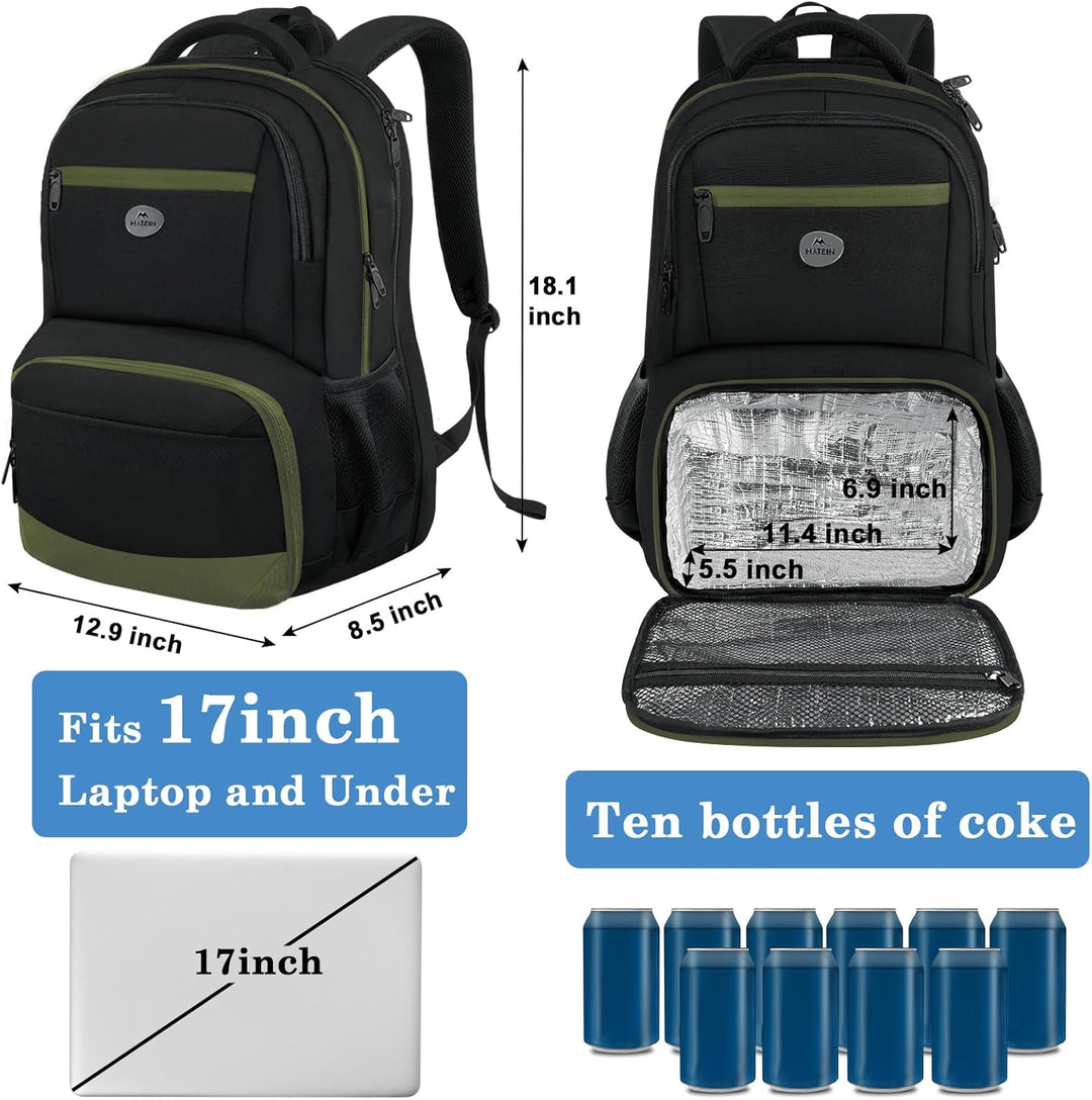 MATEIN Mochila para laptop para hombres con compartimento para el a...