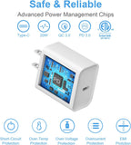 Cargador de carga rápida para iPhone 18, 17, 16, 15, 3 unidades, cargador USB C y cable de 6 pies