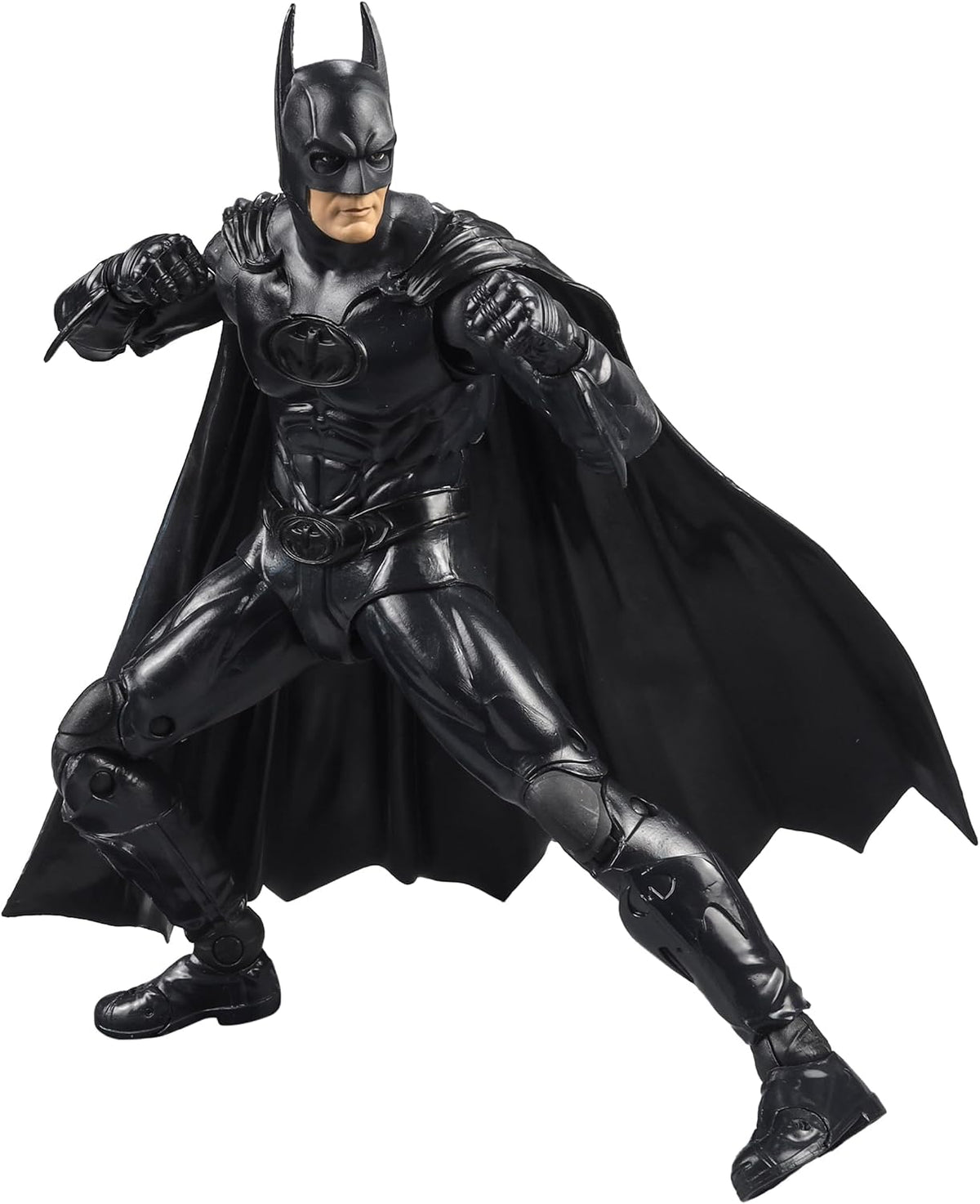 McFarlane Toys - DC Multiverse Batman (Batman & Robin) Figura de 7 pulgadas Build-, negro